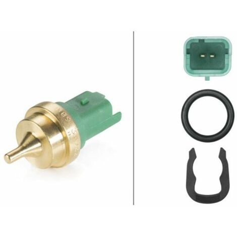 HELLA 6PT 009 309-221 Sensore, Temperatura refrigerante, 12V, 2a... poli, infilato, con guarnizione, con anello sicurezza