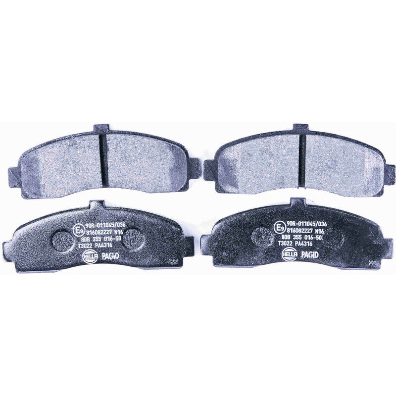 Bremsbelagsatz Bremsscheibe vorne Hella pagid für nissan cube micra ii