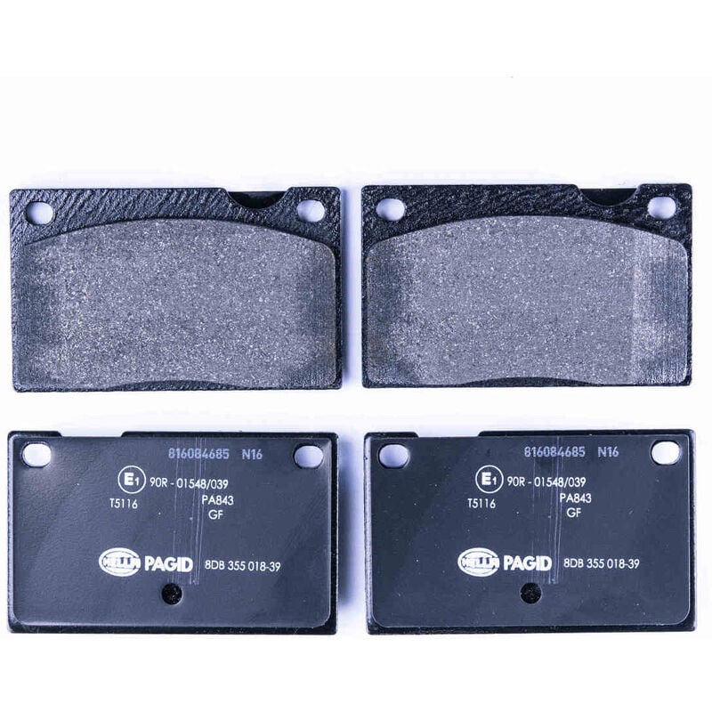 Bremsbelagsatz Bremsscheibe vorne Hella pagid für volvo 140