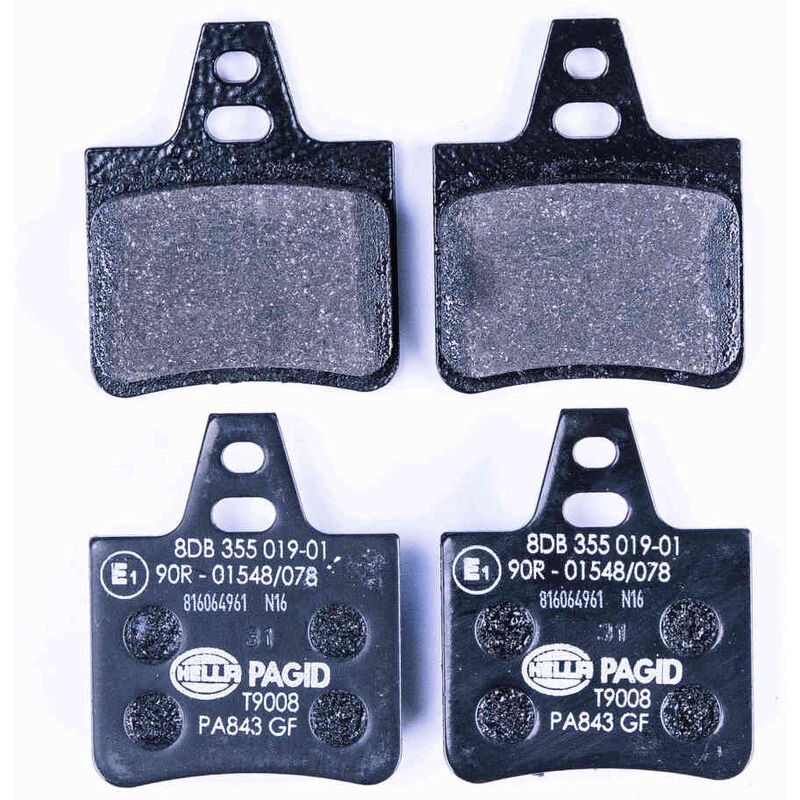 Bremsbelagsatz Bremsscheibe hinten Hella pagid für citroen xantia