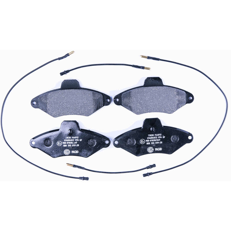 Bremsbelagsatz Scheibenbremse vorne Hella pagid für citroen xantia