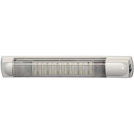 Hella Lampe pour habitacle 2JA 007 373-161 INNENLEUCHTE MD 2JA LED 12 V, 24 V (L x l x H) 360 x 65 x 45 mm interrupteur