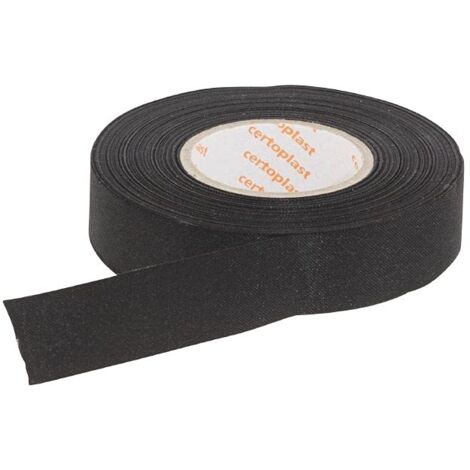 HELLA Nastro isolante - Poliestere - nero - Lunghezza: 25m - Largh.: 19mm - Spessore: 0.17mm - 9MJ 176 267-001