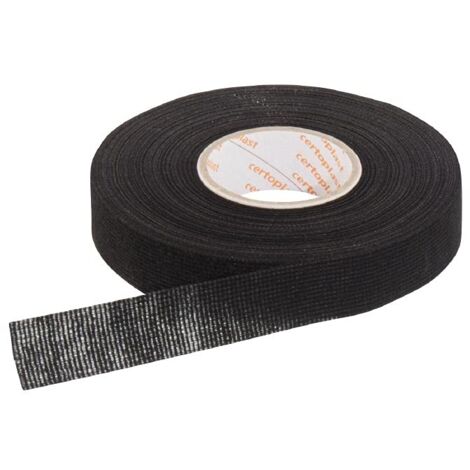 HELLA Nastro isolante - Poliestere - nero - Lunghezza: 25m - Largh.: 19mm - Spessore: 0.3mm - 9MJ 176 269-001