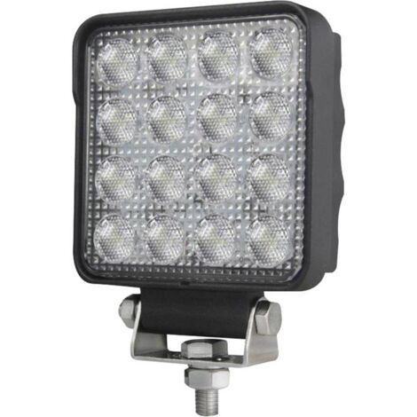 Hella Valuefit Projecteur de travail 12 V, 24 V S2500 LED 1GA 357 106-022 éclairage large pour terrain (l x H x P) 108 x 137 x 48 mm 2500 lm 6000 K D984041