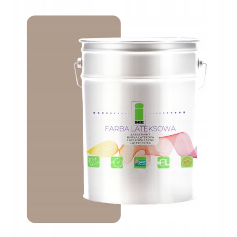 HELLBRAUN LATEX-WANDFARBE 5L HERSTELLER