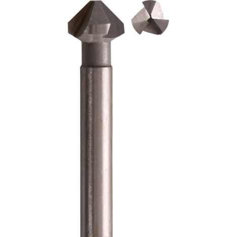 Heller 22586 1 Svasatore conico 12.4 mm HSS Alberino cilindrico 1 pz.