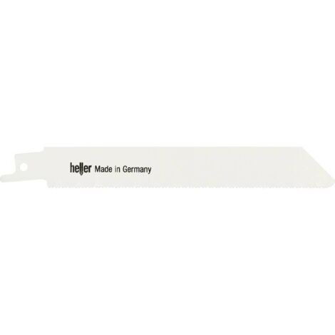 HELLER TOOLS 240376 LAME DE SCIE SAUTEUSE ''4040'' EN BIMÉTAL, BLANC, 130 MM 18 DENTS/''