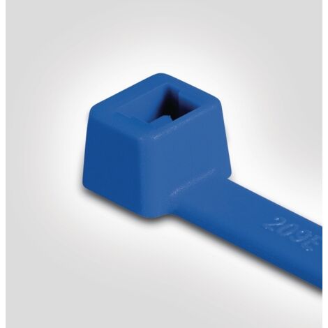 Hellermann tyton 100 bridas 200x4,8 azul 111-04800/b100