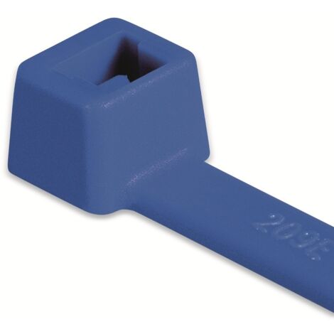 Hellermann tyton 100 kabelbinder 140x3,6 blau 111-03008/b100