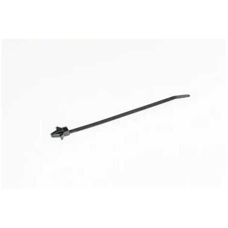 Hellermann Tyton 126-00032 - 500 x Cinghie per piedi di ancoraggio 160x4,6 mm - pinne laterali - T50SSFM