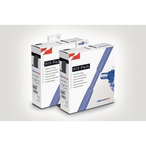 Hellermann Tyton 300-30240 Tubo Termorretráctil Negro 10m