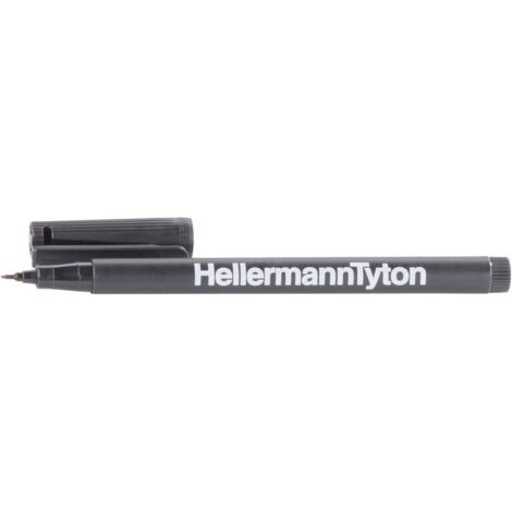 Hellermann Tyton 500 50820 Marcatore permanente nero 2 pezzi