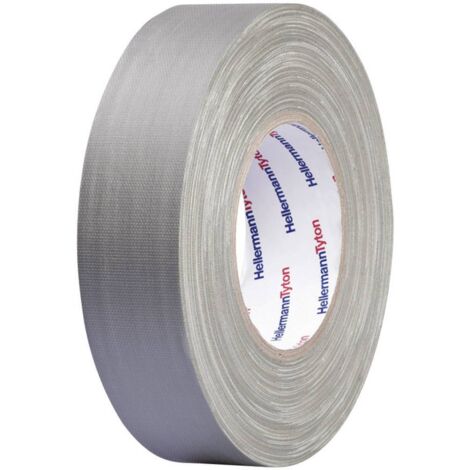 Hellermann Tyton HTAPE-TEX 19mm x 50m Ruban adhésif gris