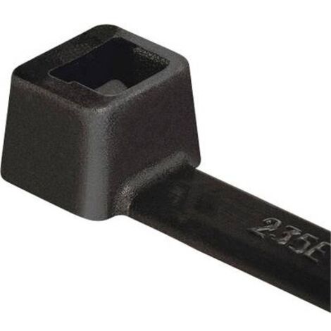 HellermannTyton 111-00124 T150M-PA66-BK Kabelbinder   Schwarz  25 St.