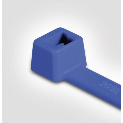 HellermannTyton 111-00718 T50L-E/TFE-BU Kabelbinder 382 mm 4.70 mm Blau  1 St.