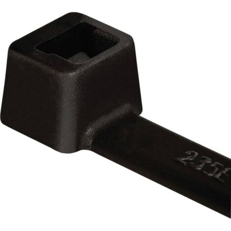 HellermannTyton 111-01623 fascette nere 175 mm