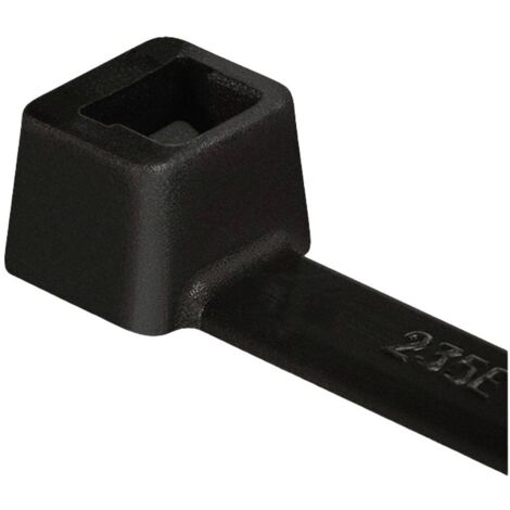 HellermannTyton 111-02217 T50I-PA11-BK (100) Serre-câble 300 mm 4.60 mm noir 100 pc(s) R942002