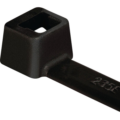 HellermannTyton 111-03050 T30R-PA66HS-BK Kabelbinder 150 mm 3.50 mm Schwarz  100 St.