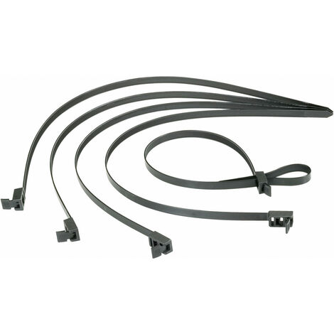 HellermannTyton 115-00030 SPEEDYTIE-HIRS-BK-V1 Kabelbinder 750 mm 13 mm Schwarz Lösbar, mit Rückschl