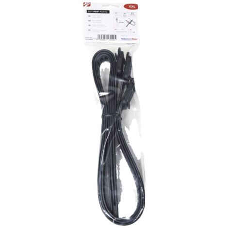 HellermannTyton 115-28898 SOFTFIX XXL-TPU-BK (3) Serre-câble 880 mm 28 mm noir 3 pc(s)