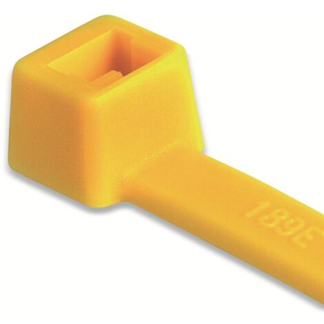 HellermannTyton 116-05414 T80L-N66-YE-C1 Kabelbinder 390 mm 4.60 mm Gelb  100 St.