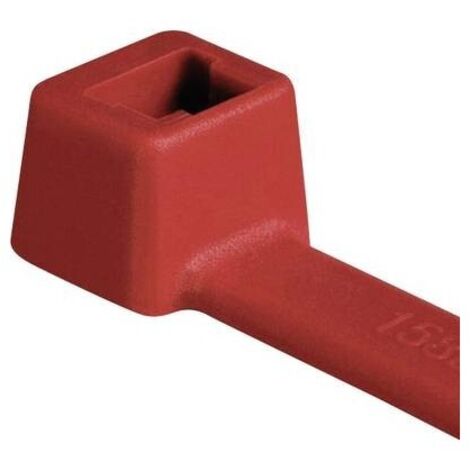 HellermannTyton 116-08012 Fascette di fissaggio rosse 210 mm