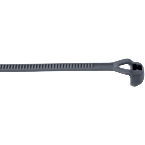 HellermannTyton 118-00074 V100R Kabelbinder 102.5 mm 2.4 mm Natur Hitzestabilisiert, mit flacher Kop