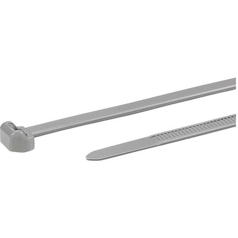 HellermannTyton 118-05078 T50ROS-PA46-GY (500) Serre-câble 200 mm 4.60 mm gris 500 pc(s) R941712
