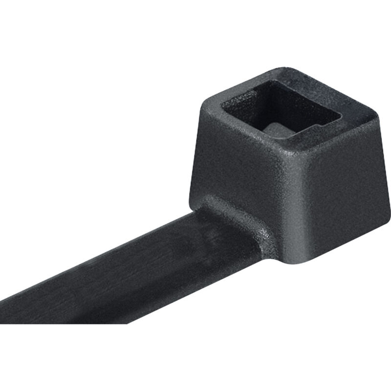 Hellermanntyton - 138-01980 UB1-PA66-BK Kabelbinder 100 mm 2.50 mm Schwarz 1000 St.
