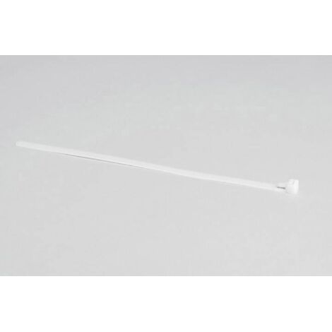 HellermannTyton 131-22519 REL250-PA66-NA Serre-câble 250 mm 7.60 mm naturel réouvrable, avec fermeture à levier 100 pc(