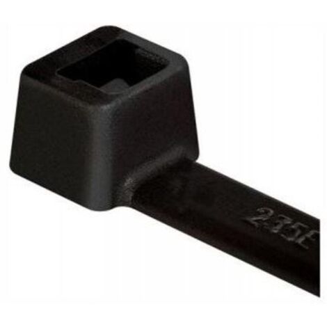 HellermannTyton 138-00000 UB100A-B-PA66-BK-C1 Kabelbinder 100 mm 2.50 mm Schwarz  100 St.