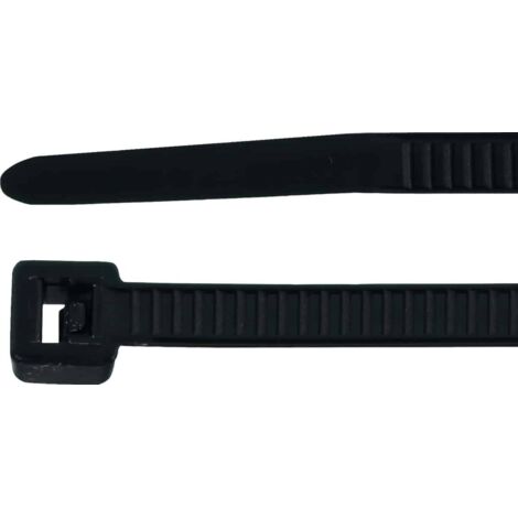 HellermannTyton 138-00008 UB300C-B-PA66-BK-C1 Fascetta per cavi 300 mm 4.60 mm Nero 100 pz.