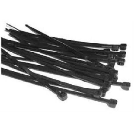 HellermannTyton 138-00012 UB385E-B-PA66-BK-C1 Fascetta per cavi 380 mm 7.60 mm Nero 100 pz.