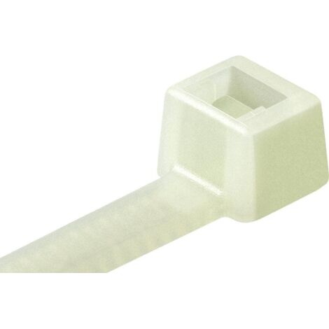HellermannTyton 138-00022 UB200A-N-PA66-NA Kabelbinder 200 mm 2.50 mm Natur 100 St.