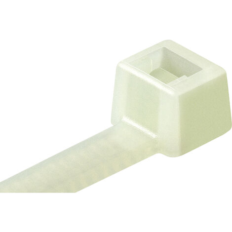HellermannTyton 138-00028 UB160C-N-PA66-NA Kabelbinder 160 mm 4.60 mm Natur  100 St.