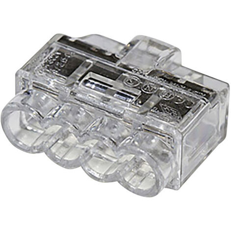 HellermannTyton 148-90038 HCPM-4 Verbindungsklemme flexibel: 1-2.5 mm² starr: 0.5-2.5 mm² Polzahl: 4