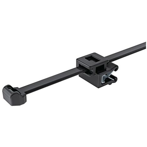 HellermannTyton 150-40591 Tiras ensambladas (x500) para borde de chapa 200x4,6mm - T50ROSEC5A