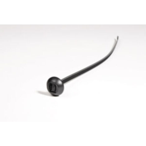 HellermannTyton 150-47595 BHT375M-HS-BK-G1 Kabelbinder 375 mm 7.60 mm Schwarz für Einlochmontage 1 S