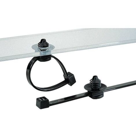 HellermannTyton 150-77932 T30LRFT6-PA66HS/PA66HIRHS-BK Fascetta per cavi 260 mm 3.30 mm 500 pz.