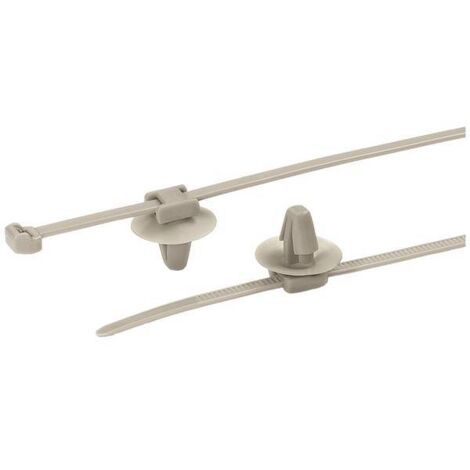 HellermannTyton 156-01091 PT2AP2SFT6.5-PEEK-BGE Fascetta per cavi 145 mm 3.4 mm Beige 1 pz.