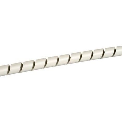 HellermannTyton 161-43100 SBPEFR4-PE-FR-WH Gaine spirale blanc 30 m R026871