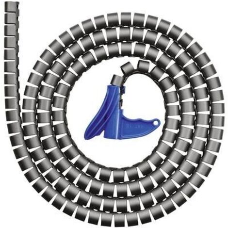 HellermannTyton 161-64302 161-64302 Guaina per cavi 21 mm (max) Grigio 25 m