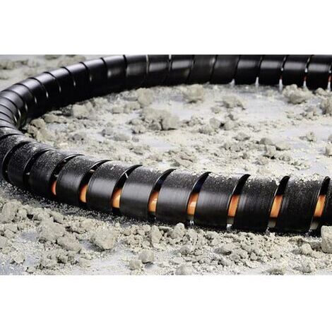 HellermannTyton 162-20150 SPF15-PP-BK Gaine spirale noir 1 m R028411