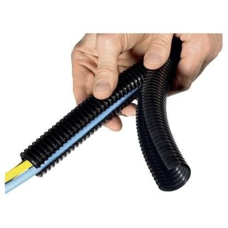 HellermannTyton 166-11806 tubo corrugato nero 34,8 mm