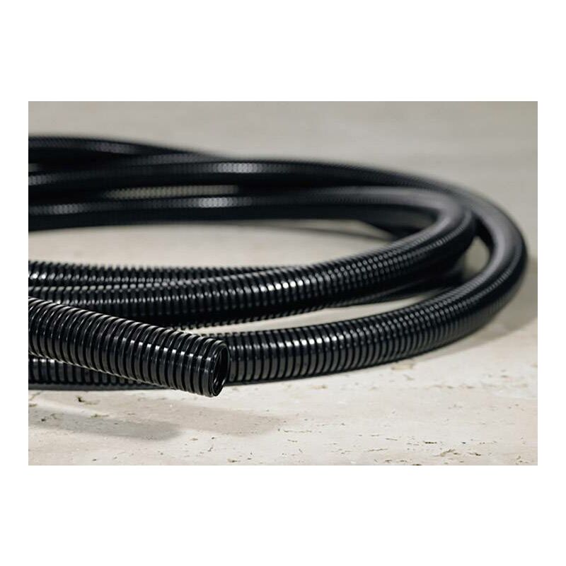 166-12013 HG-ELWS12-PA6-BK Gaine de protection noir 10 mm 50 m R022001 - Hellermanntyton