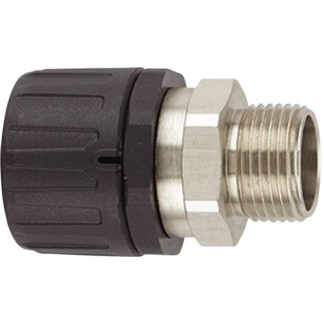 HellermannTyton 166-21306 HG42-SM-M40 Raccord de tuyau noir M40 35.50 mm droit 1 pc(s)