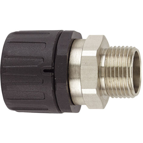 HellermannTyton 166-21306 HG42-SM-M40 Schlauchverschraubung Schwarz M40 35.50 mm Gerade 1 St.