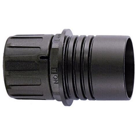 HellermannTyton 166-25000 HG13-R16 Gewindeadapter Schwarz    1 St.