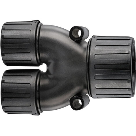HellermannTyton 166-25801 HG16-Y13 Y-Verteiler Schwarz  16 mm, 13 mm, 13 mm  1 St.